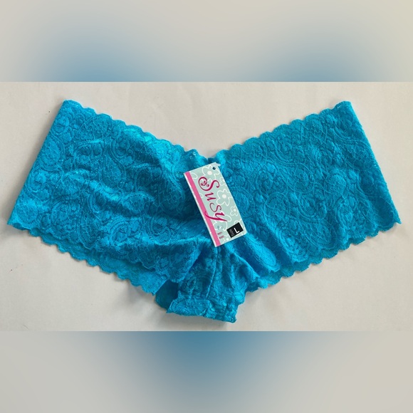 Lace Bralette & Boy Short Panties NWT - Picture 6 of 7